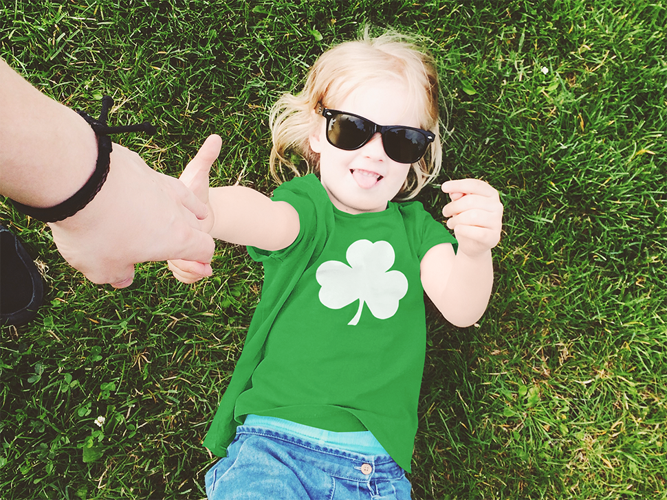 Shamrock Toddler Tee's