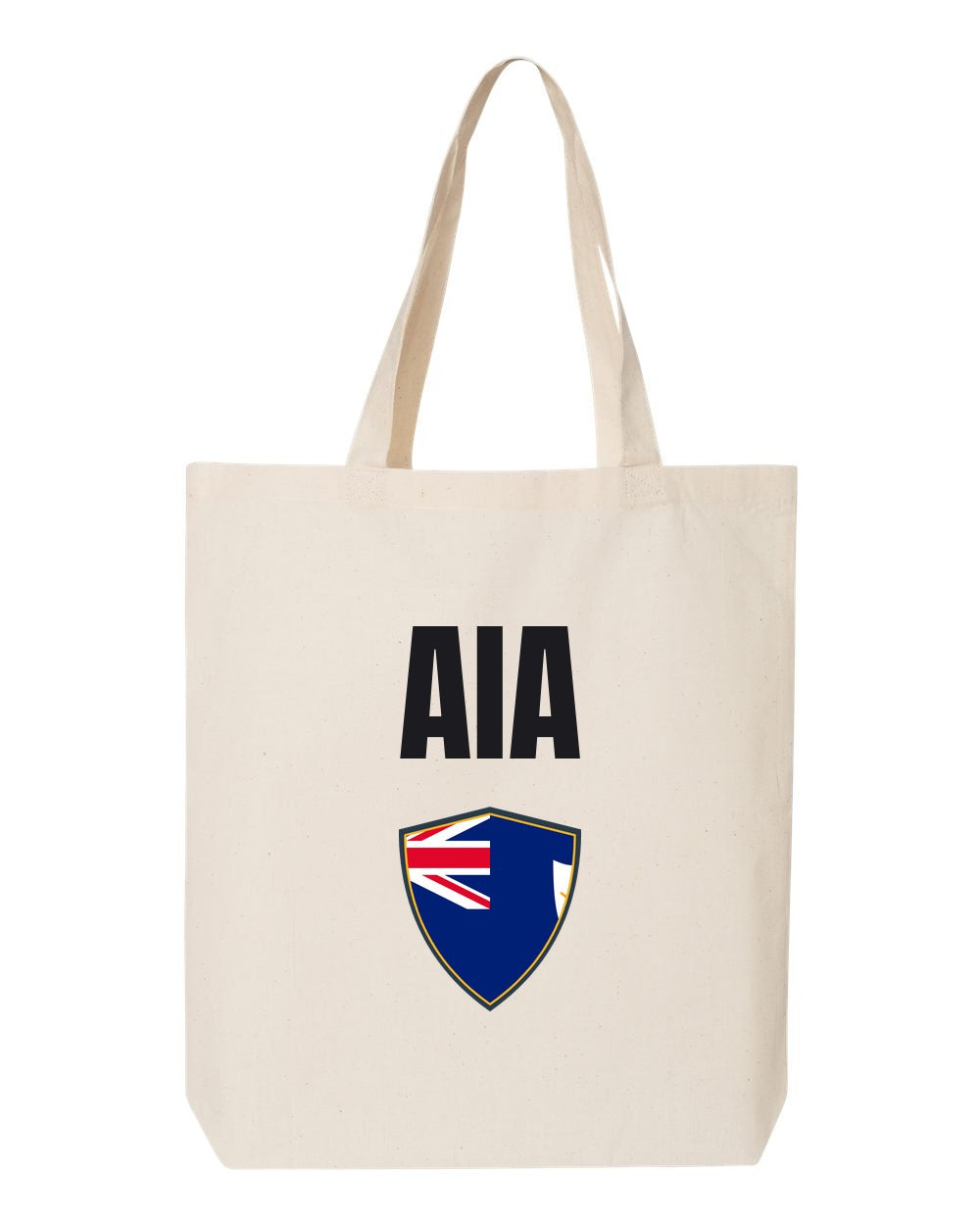 Anguilla Soccer Tote Bag — National Crest Badge | NYC Factory