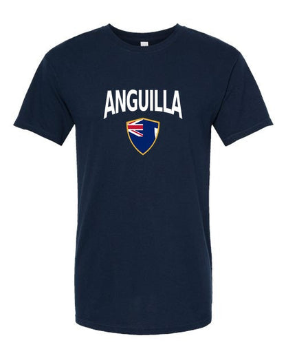 Anguilla Arched Crest Soccer Tee — NYC Factory