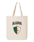 Algeria Soccer Tote Bag 2026 — Arched National Crest | NYC Factory