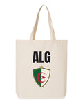 Algeria Soccer Tote Bag 2026 — National Crest Badge | NYC Factory