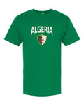 Algeria 2026 Soccer Arched Crest Plain Tee -- NYC Factory