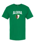 Algeria 2026 Soccer Arched Crest Plain Tee -- NYC Factory