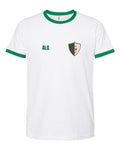 Algeria Soccer Ringer Tee 2026 — Retro National Crest | NYC Factory