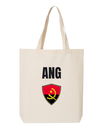 Angola Soccer Tote Bag — National Crest Badge | NYC Factory