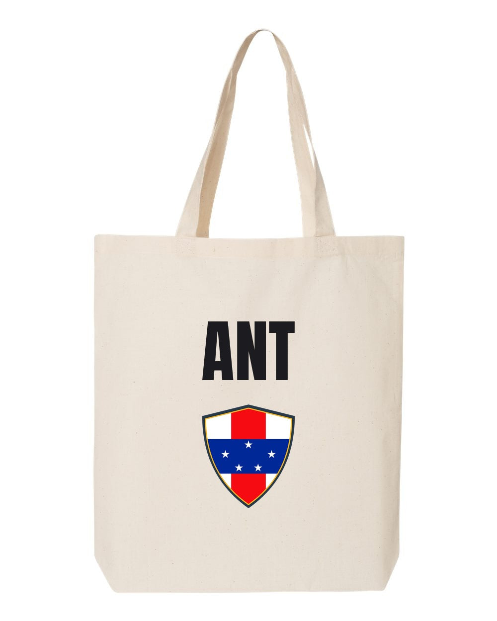 Netherlands Antilles Soccer Tote Bag — National Crest Badge | NYC Factory