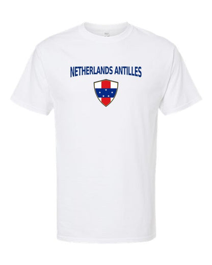Netherlands Antilles Arched Crest Soccer Tee — NYC Factory
