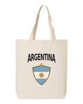 Argentina Soccer Tote Bag 2026 — Arched National Crest | NYC Factory