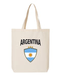 Argentina Soccer Tote Bag 2026 — Arched National Crest | NYC Factory
