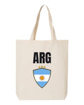 Argentina Soccer Tote Bag 2026 — National Crest Badge | NYC Factory