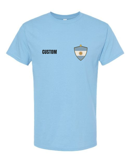 custom-crest-soccer-tee-2026 example ARG front