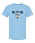 Argentina 2026 Soccer Arched Crest Plain Tee -- NYC Factory