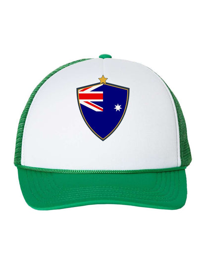 White / Kelly Green