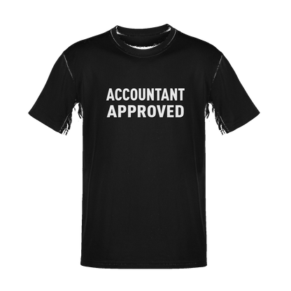 Unisex Accountant Approved Soft Cotton Tee - NYC Factory