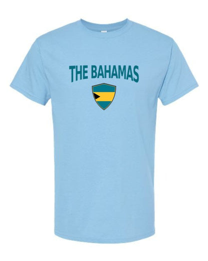 The Bahamas Arched Crest Soccer Tee — NYC Factory