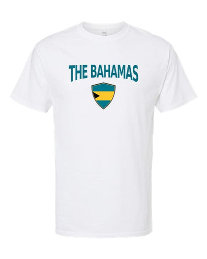 The Bahamas Arched Crest Soccer Tee — NYC Factory