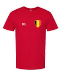 Belgium Soccer Tee 2026 — Retro National Crest | NYC Factory