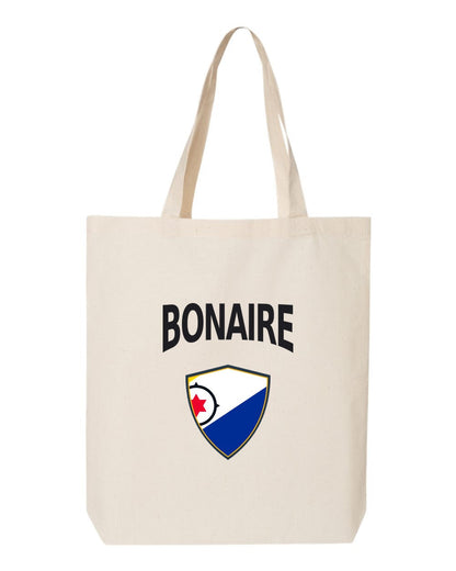 Bonaire Soccer Tote Bag — Arched National Crest | NYC Factory