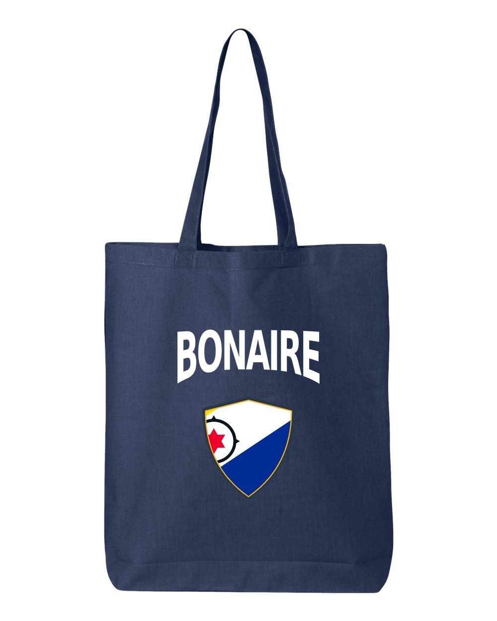 Bonaire Soccer Tote Bag — Arched National Crest | NYC Factory