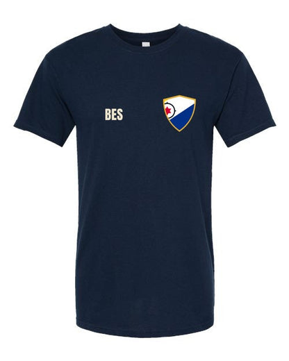 Bonaire Soccer Tee — Retro National Crest | NYC Factory