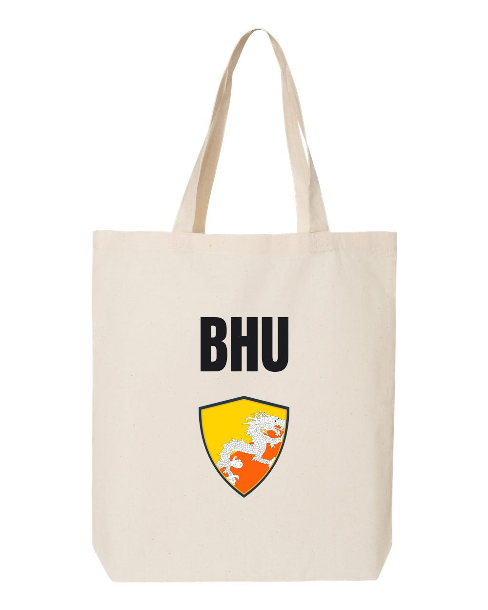 Bhutan Soccer Tote Bag — National Crest Badge | NYC Factory