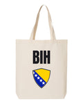 Bosnia and Herzegovina Soccer Tote Bag 2026 — National Crest Badge | NYC Factory