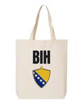 Bosnia and Herzegovina Soccer Tote Bag 2026 — National Crest Badge | NYC Factory