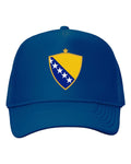 Bosnia and Herzegovina Soccer Trucker Cap 2026 — Retro National Crest | NYC Factory