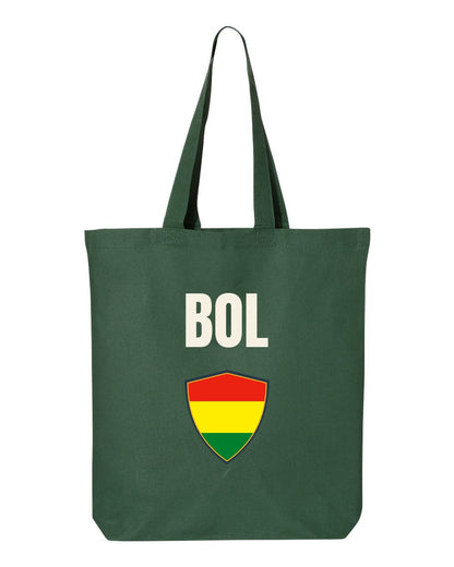 Bolivia Soccer Tote Bag — National Crest Badge | NYC Factory