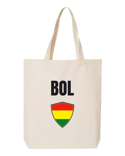 Bolivia Soccer Tote Bag — National Crest Badge | NYC Factory