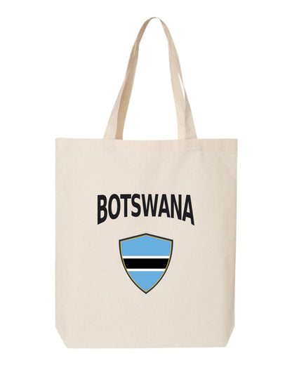 Botswana Soccer Tote Bag — Arched National Crest | NYC Factory