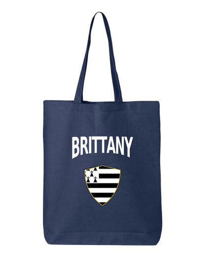 Brittany Soccer Tote Bag — Arched National Crest | NYC Factory