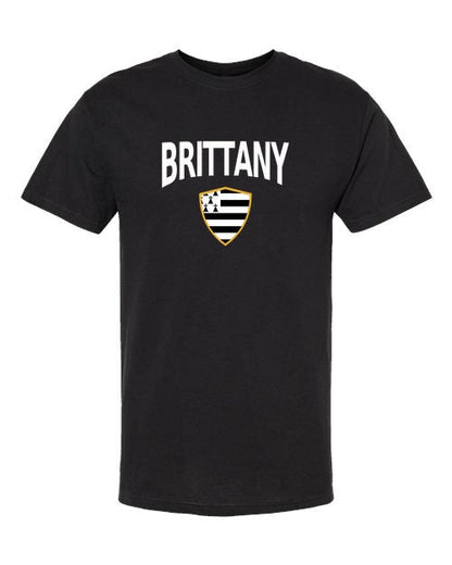 Brittany Arched Crest Soccer Tee — NYC Factory
