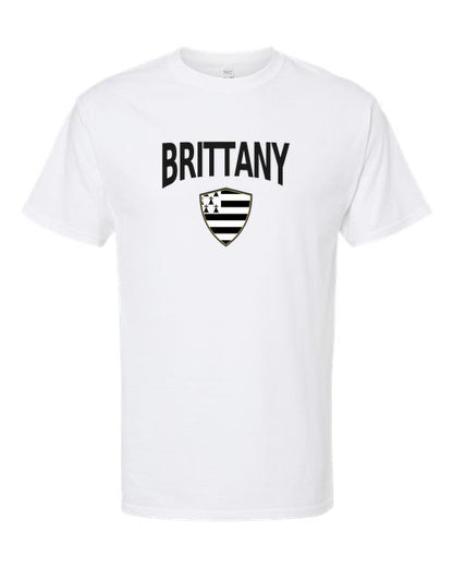 Brittany Arched Crest Soccer Tee — NYC Factory