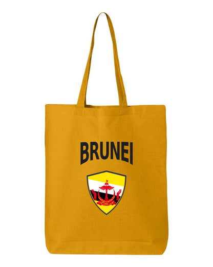 Brunei Soccer Tote Bag — Arched National Crest | NYC Factory