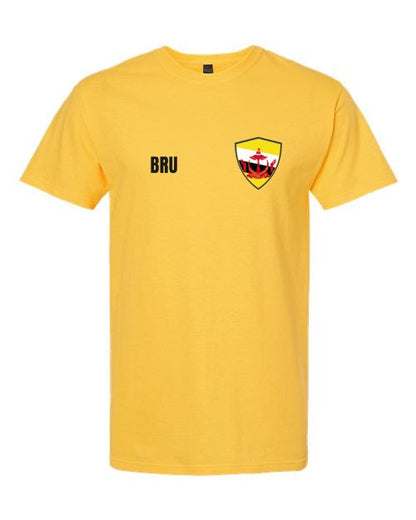 Brunei Soccer Tee — Retro National Crest | NYC Factory