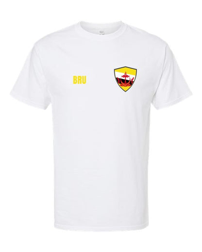 Brunei Soccer Tee — Retro National Crest | NYC Factory