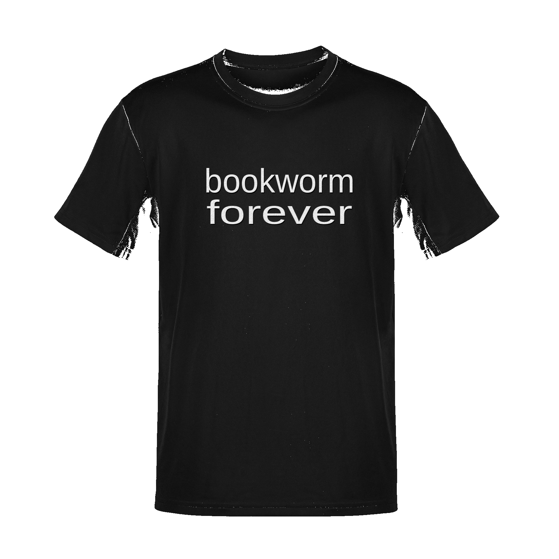 Unisex Bookworm Forever Soft Cotton Tee - NYC Factory