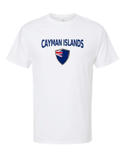 Cayman Islands Arched Crest Soccer Tee — NYC Factory
