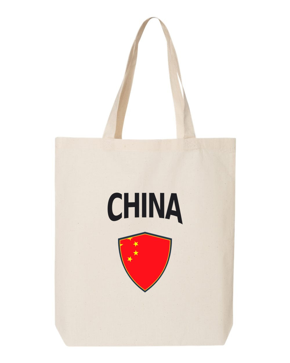 China Soccer Tote Bag — Arched National Crest | NYC Factory