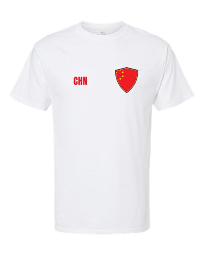 China Soccer Tee — Retro National Crest | NYC Factory