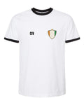 Ivory Coast Soccer Ringer Tee 2026 — Retro National Crest | NYC Factory