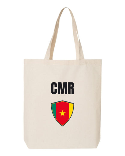 Cameroon Soccer Tote Bag — National Crest Badge | NYC Factory
