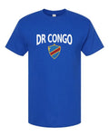 DR Congo 2026 Soccer Arched Crest Plain Tee -- NYC Factory