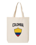 Colombia Soccer Tote Bag 2026 — Arched National Crest | NYC Factory