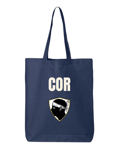 Corsica Soccer Tote Bag — National Crest Badge | NYC Factory