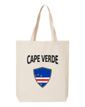 Cape Verde Soccer Tote Bag 2026 — Arched National Crest | NYC Factory