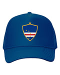 Cape Verde Soccer Trucker Cap 2026 — Retro National Crest | NYC Factory