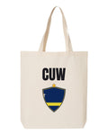 Curaçao Soccer Tote Bag 2026 — National Crest Badge | NYC Factory