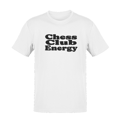 Unisex Chess Club Energy Soft Cotton Tee - NYC Factory